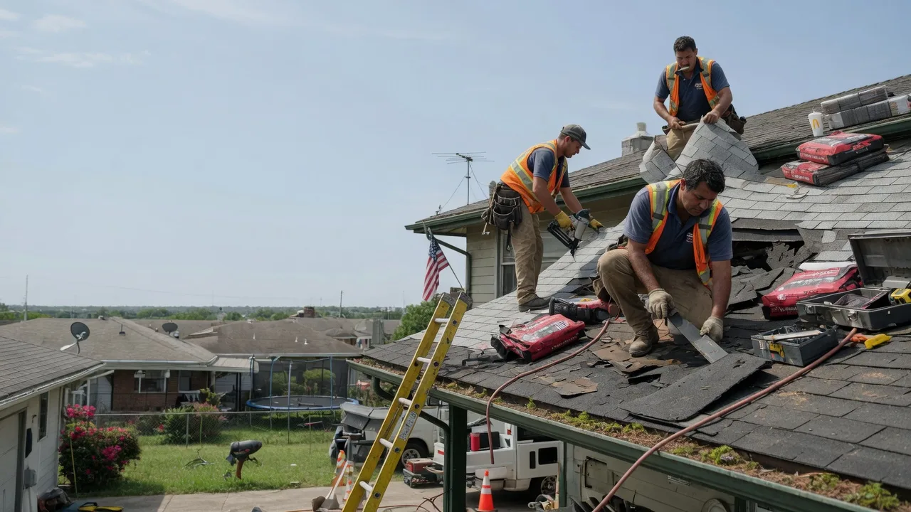 Roof Repair in Midwest City, OK near me